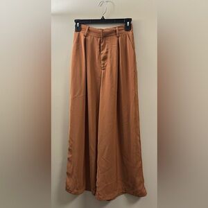 XS Petite High Waist Casual Wide Leg Long Palazzo